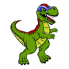 Super Rex Illustration